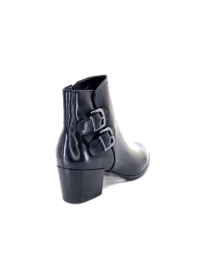 Regarde Le Ciel Isabel117 Cuir Noir*Femme Bottines