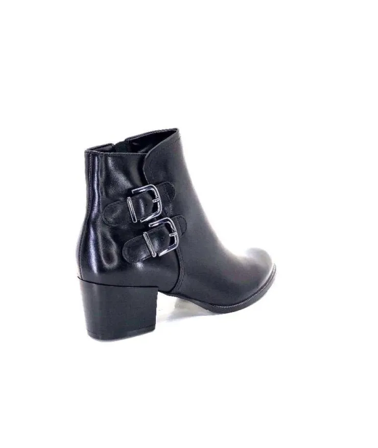 Regarde Le Ciel Isabel117 Cuir Noir*Femme Bottines