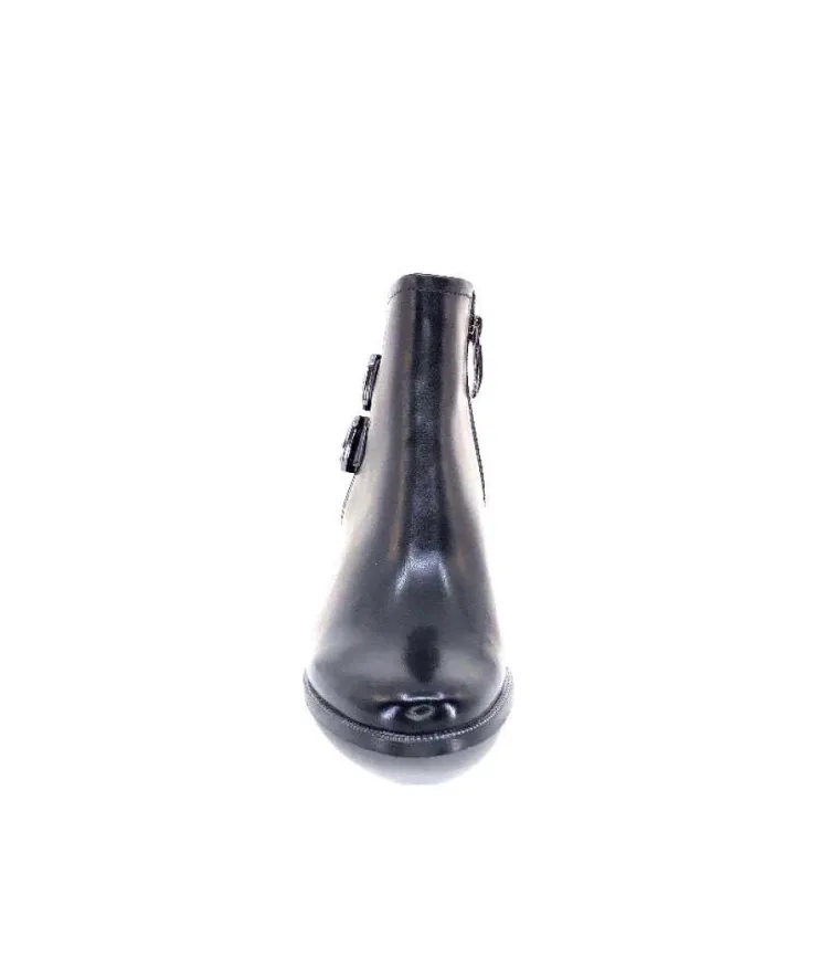 Regarde Le Ciel Isabel117 Cuir Noir*Femme Bottines
