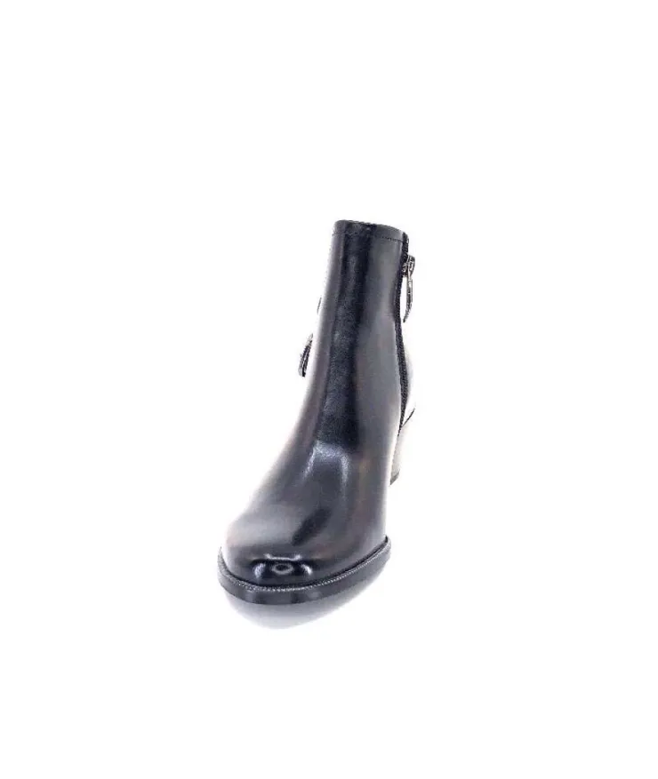 Regarde Le Ciel Isabel117 Cuir Noir*Femme Bottines