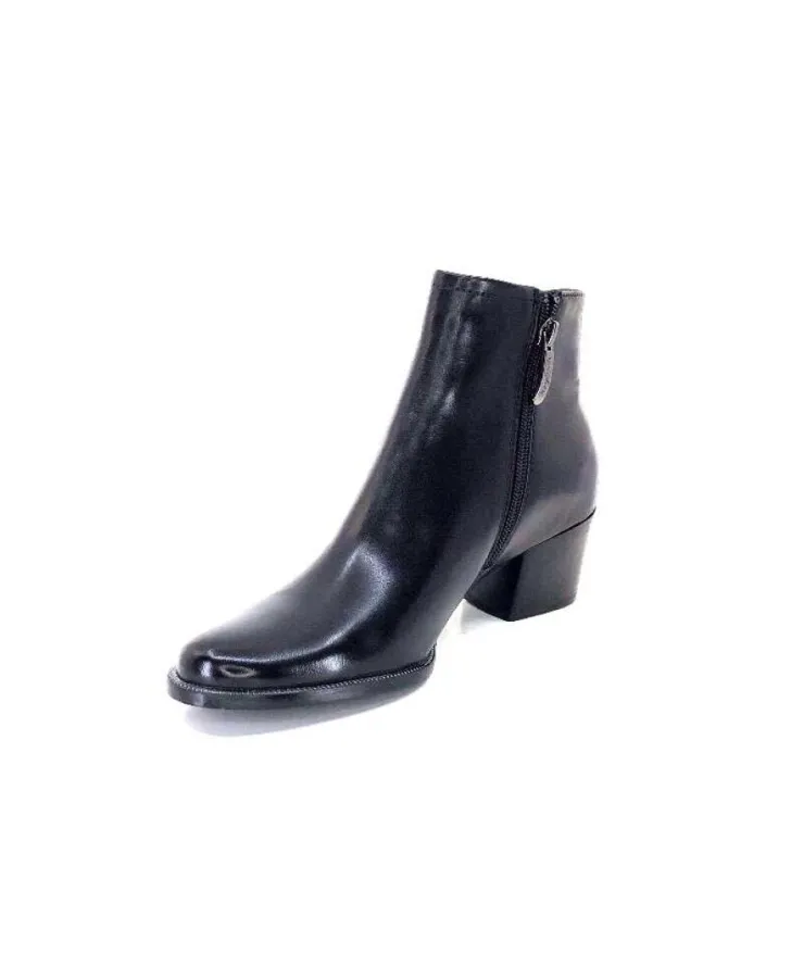 Regarde Le Ciel Isabel117 Cuir Noir*Femme Bottines