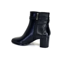 Regarde Le Ciel Johan 09 Cuir Noir*Femme Bottines