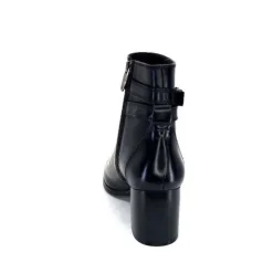 Regarde Le Ciel Johan 09 Cuir Noir*Femme Bottines