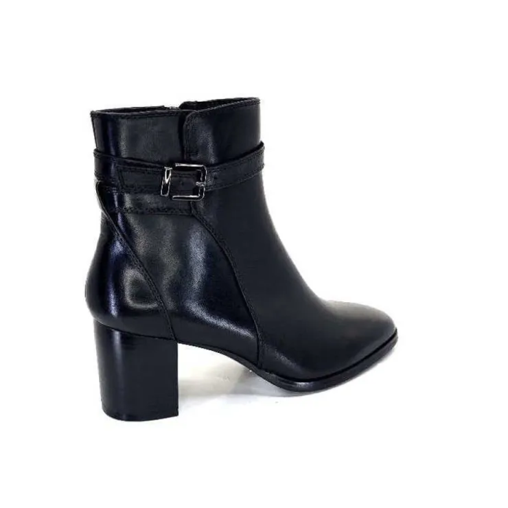 Regarde Le Ciel Johan 09 Cuir Noir*Femme Bottines