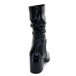 Regarde Le Ciel Johan 11 Cuir Noir*Femme Bottines