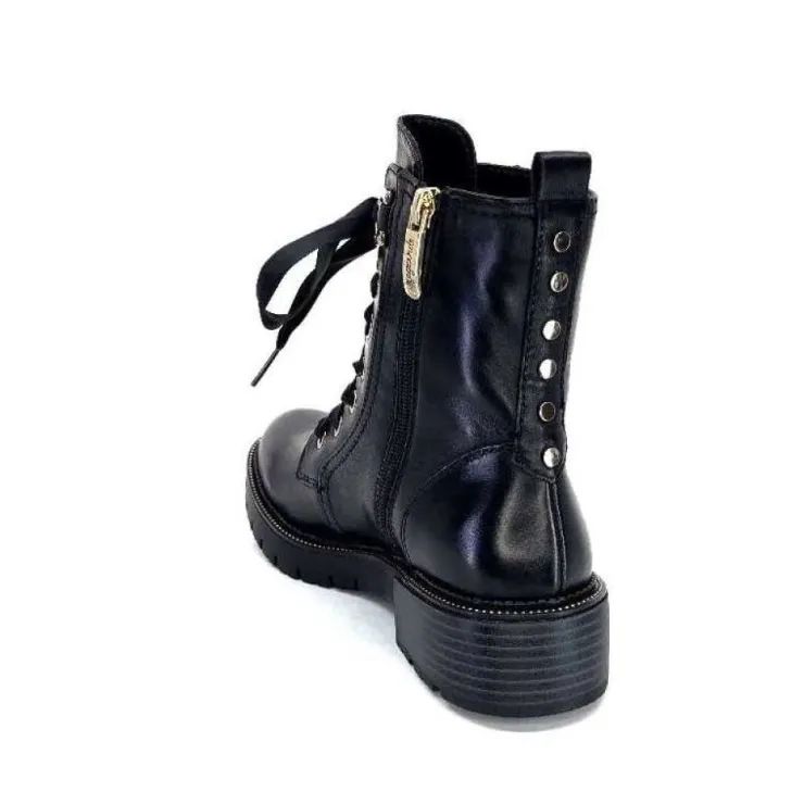 Regarde Le Ciel Josef 08 Cuir Noir*Femme Bottines