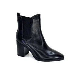 Regarde Le Ciel Marge 02 Cuir Noir*Femme Bottines