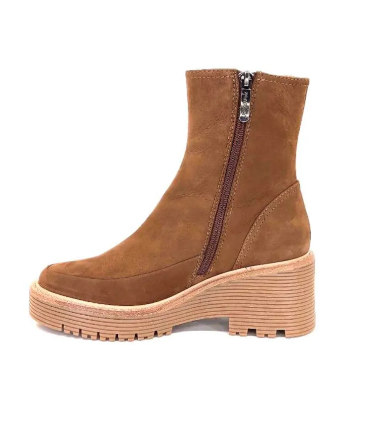 Regarde Le Ciel Marta 01 Daim Marron Noce*Femme Bottines