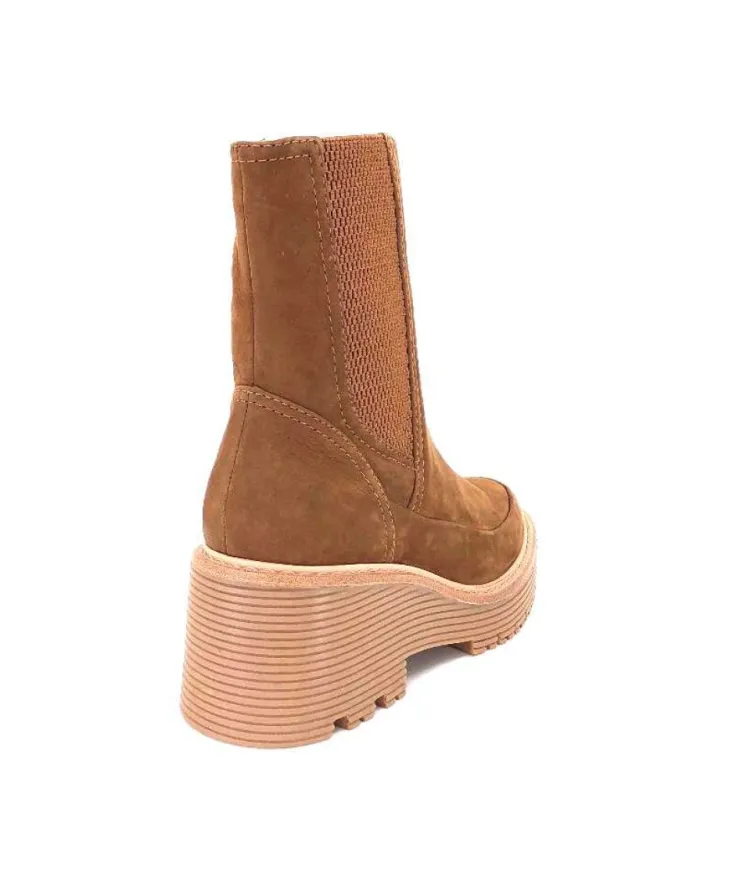 Regarde Le Ciel Marta 01 Daim Marron Noce*Femme Bottines