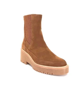 Regarde Le Ciel Marta 01 Daim Marron Noce*Femme Bottines
