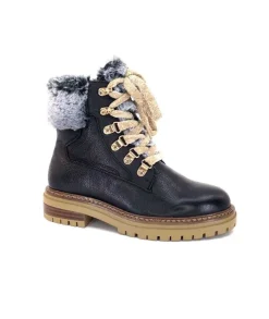 Regarde Le Ciel Rafal 02 Cuir Noir*Femme Bottines