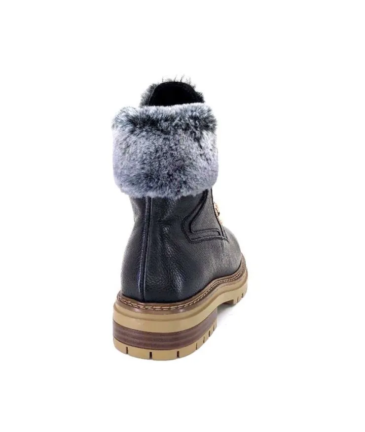 Regarde Le Ciel Rafal 02 Cuir Noir*Femme Bottines