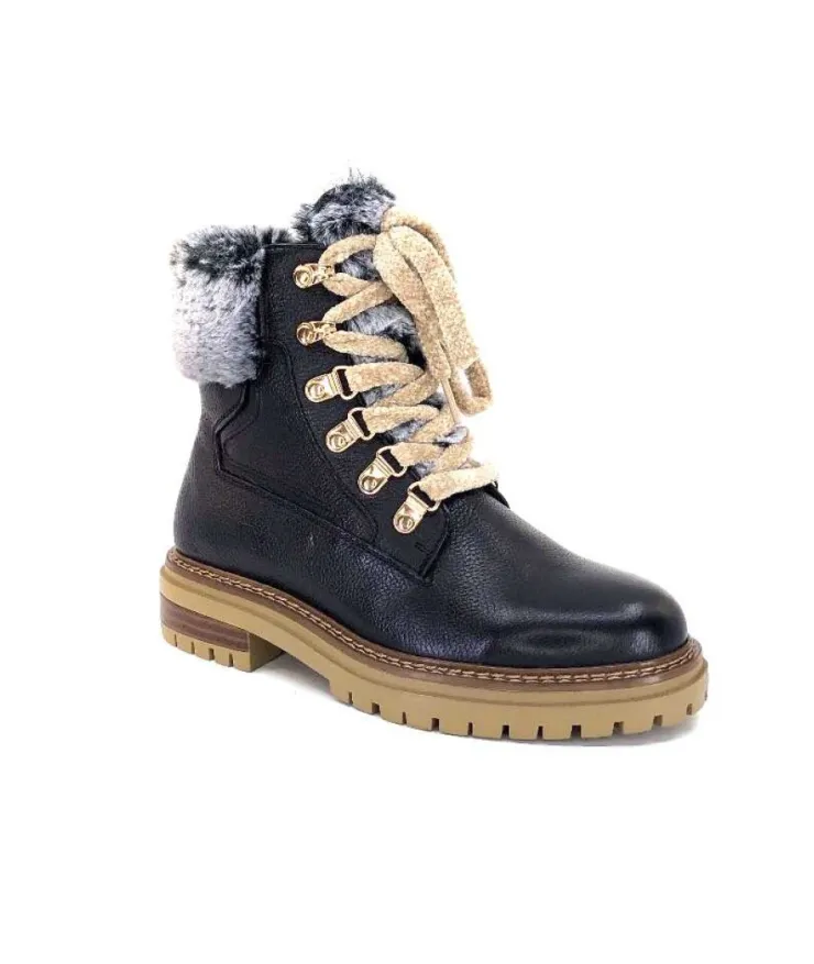 Regarde Le Ciel Rafal 02 Cuir Noir*Femme Bottines