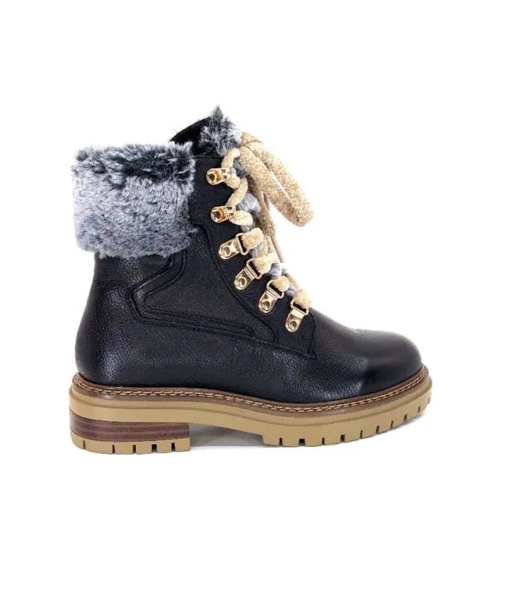 Regarde Le Ciel Rafal 02 Cuir Noir*Femme Bottines
