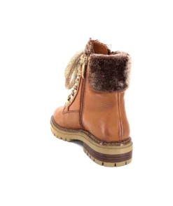 Regarde Le Ciel Rafal02 Cuir Cognac*Femme Bottines