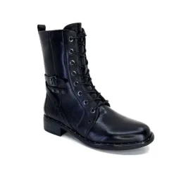 Regarde Le Ciel Roxana 44 Cuir Noir*Femme Bottines