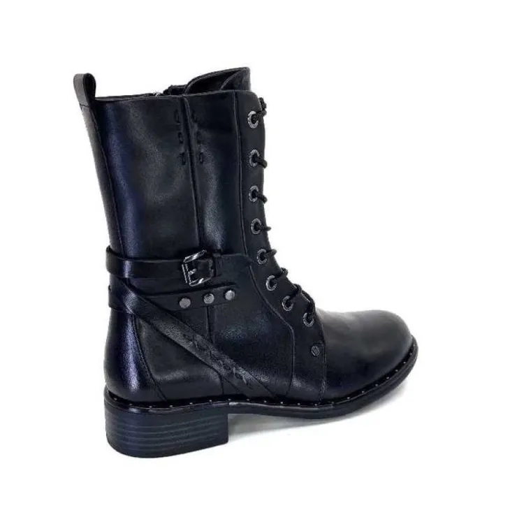 Regarde Le Ciel Roxana 44 Cuir Noir*Femme Bottines