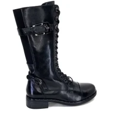 Regarde Le Ciel Roxana 10 Delice Cuir Noir*Femme Bottes