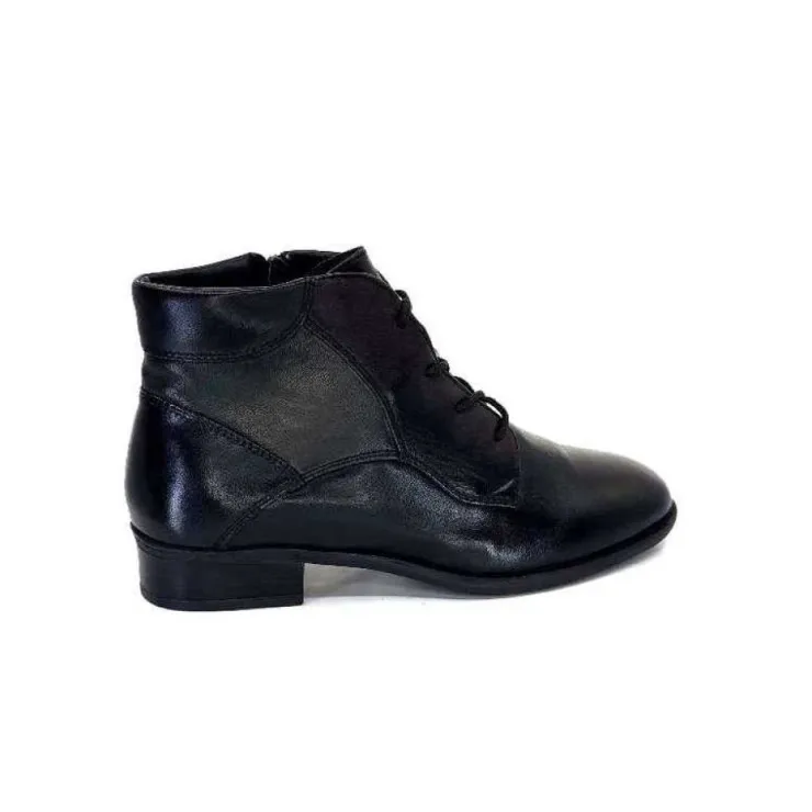 Regarde Le Ciel Scarlet 01 Cuir Noir*Femme Bottines
