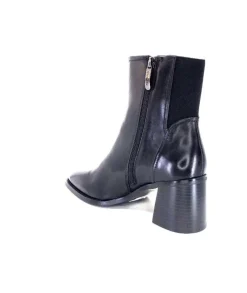 Regarde Le Ciel Sisko 01 Cuir Noir*Femme Bottines
