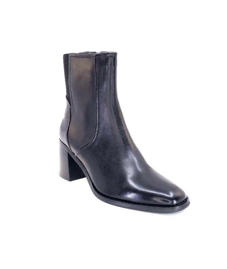 Regarde Le Ciel Sisko 01 Cuir Noir*Femme Bottines