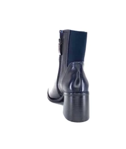 Regarde Le Ciel Sisko 01 Cuir Marine Fonce*Femme Bottines