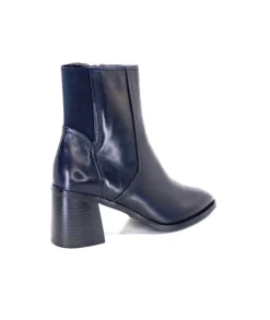 Regarde Le Ciel Sisko 01 Cuir Marine Fonce*Femme Bottines
