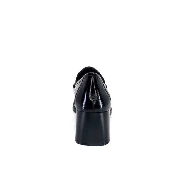 Regarde Le Ciel Vanessa 02 Cuir Vernis Noir*Femme Mocassins