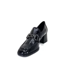 Regarde Le Ciel Vanessa 02 Cuir Vernis Noir*Femme Mocassins