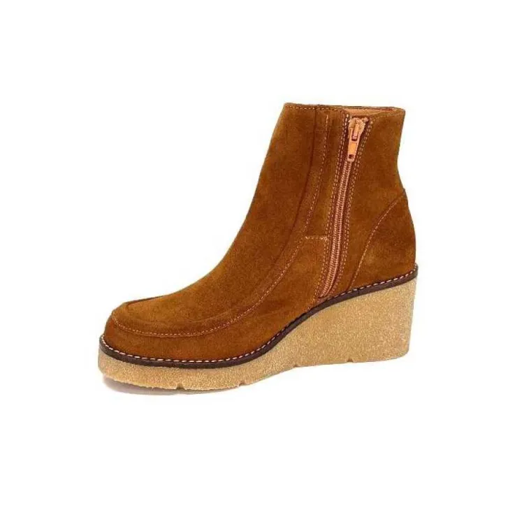Requin Reqins Argos Daim Chamois*Femme Bottines