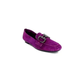 Requin Reqins Hinder Daim Violet*Femme Mocassins