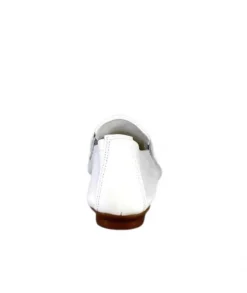Requin Reqins Horel Cuir Blanc*Femme Mocassins