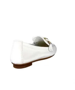 Requin Reqins Horel Cuir Blanc*Femme Mocassins