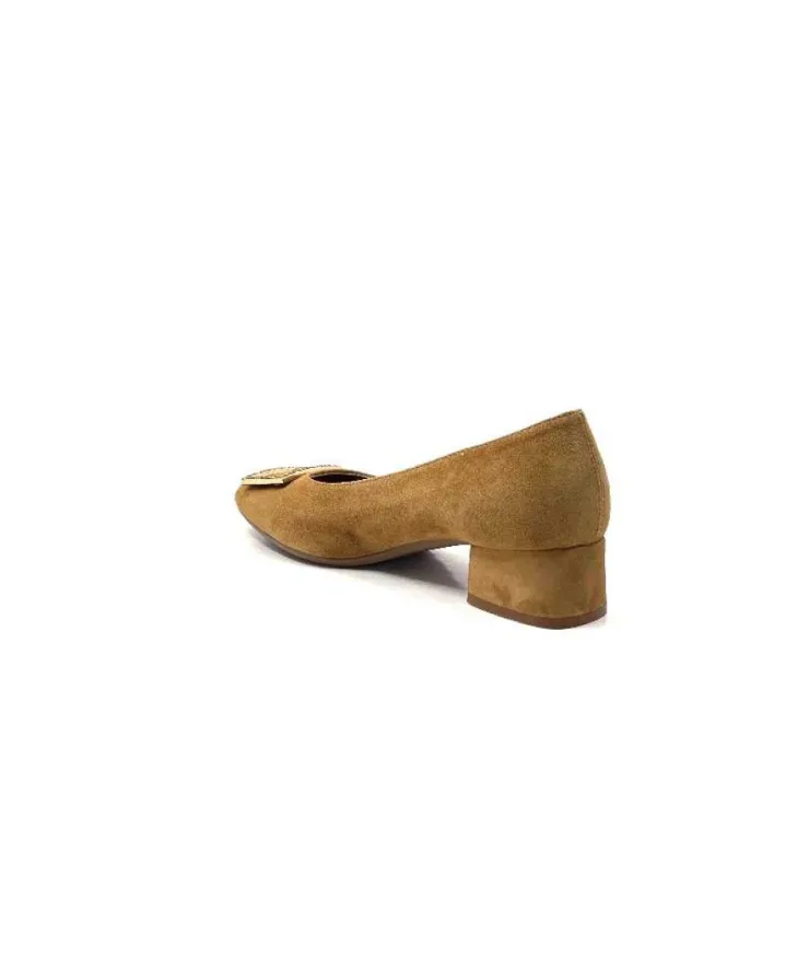 Requin Reqins Karisse Daim Camel*Femme Ballerines