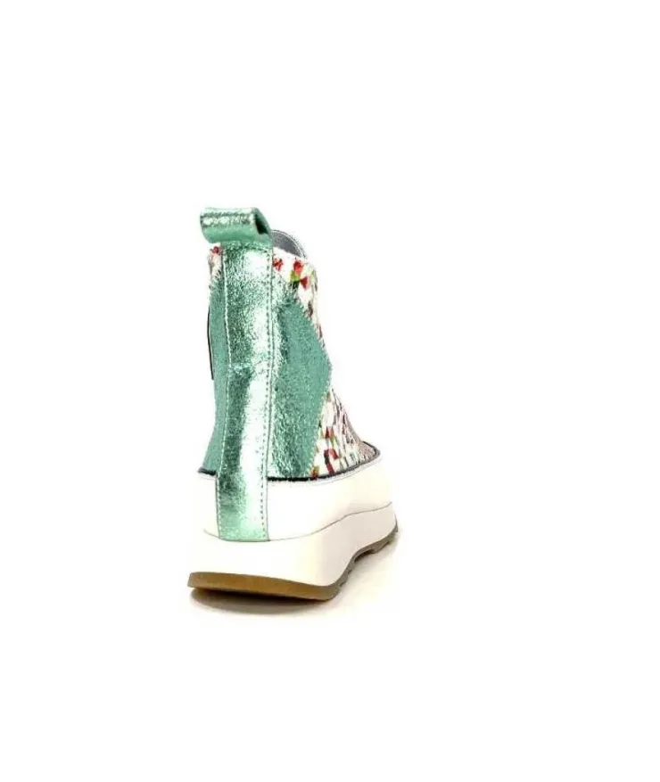 Muratti Rosemetal H0757B Cuir Metal Aqua Nude*Femme Baskets