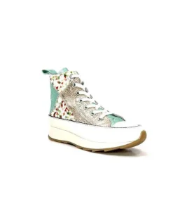 Muratti Rosemetal H0757B Cuir Metal Aqua Nude*Femme Baskets