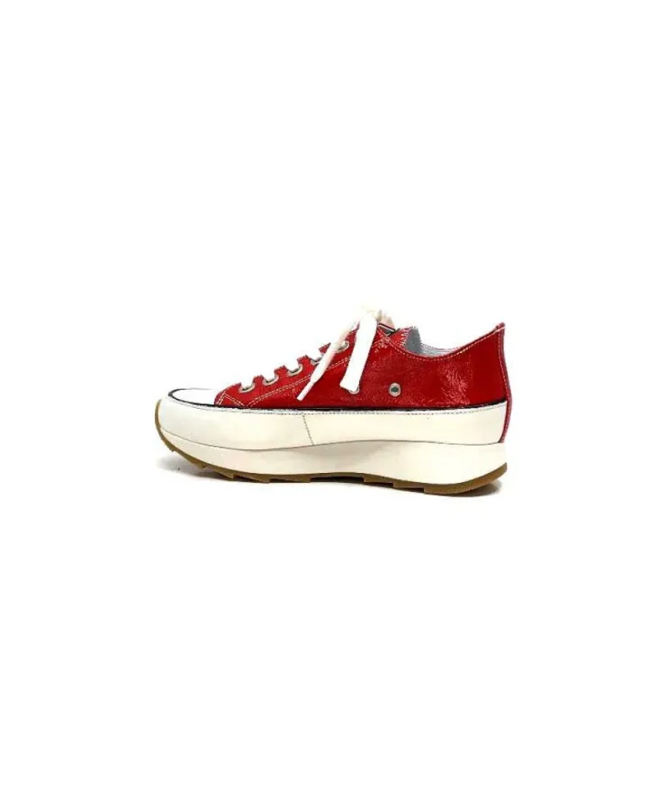 Muratti Rosemetal H0755O Frasseto Cuir Vernis Rouge*Femme Baskets