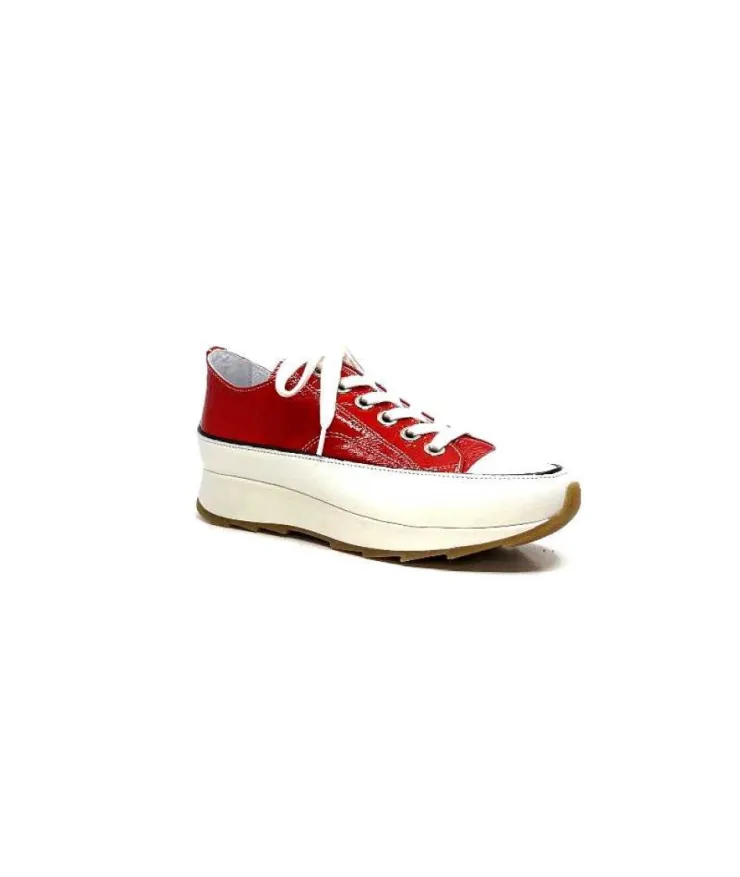 Muratti Rosemetal H0755O Frasseto Cuir Vernis Rouge*Femme Baskets