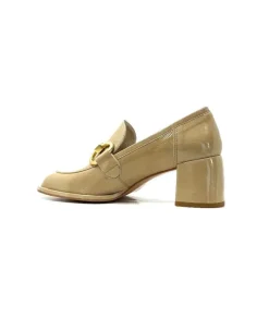 Muratti Rosemetal J2131 B Jabrane Cuir Vernis Beige Adros*Femme Mocassins