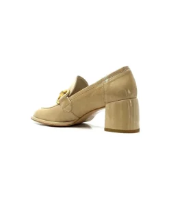 Muratti Rosemetal J2131 B Jabrane Cuir Vernis Beige Adros*Femme Mocassins