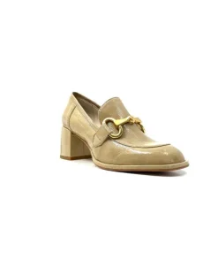 Muratti Rosemetal J2131 B Jabrane Cuir Vernis Beige Adros*Femme Mocassins