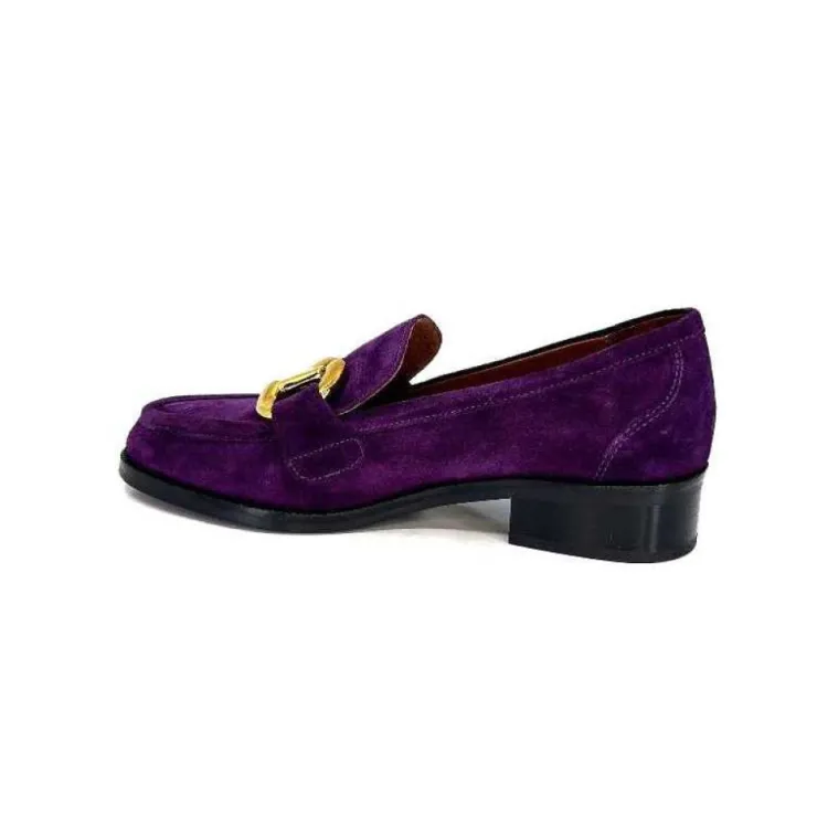 Muratti Rosemetal J2185 B Jakson Daim Violet*Femme Mocassins