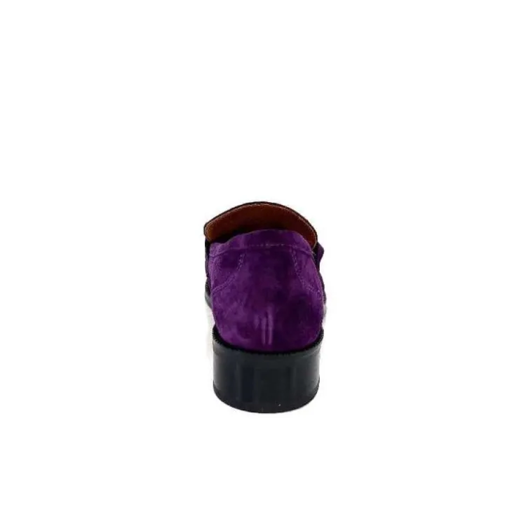 Muratti Rosemetal J2185 B Jakson Daim Violet*Femme Mocassins