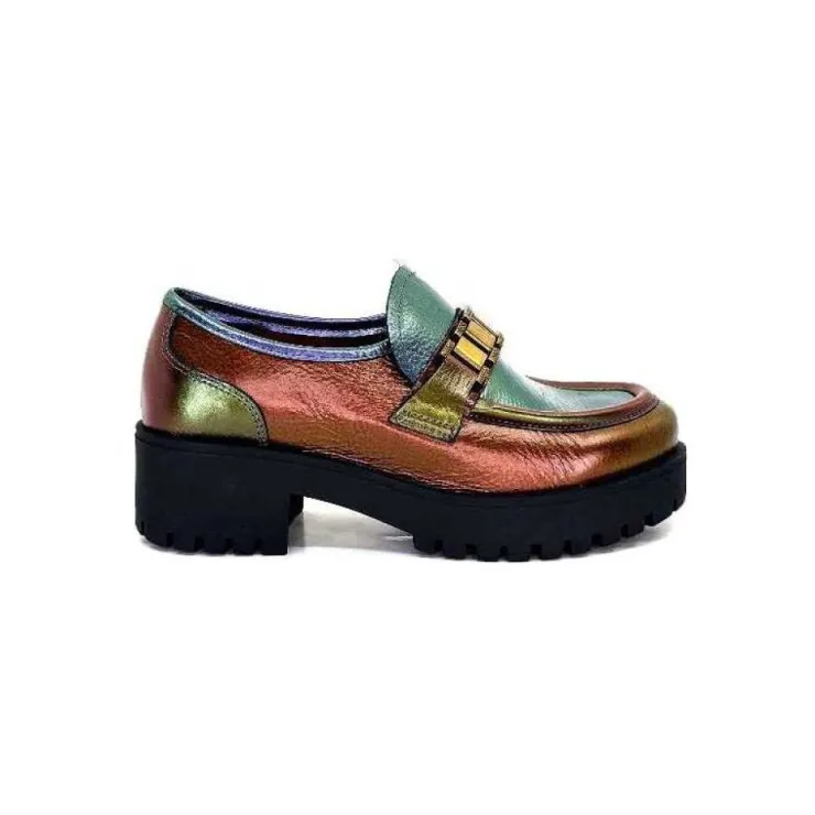 Muratti Rosemetal J2174 C Jarno Cuir Bronze Multi*Femme Mocassins