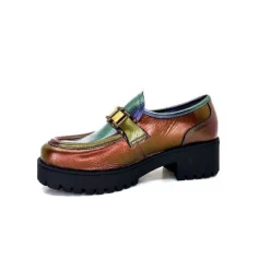 Muratti Rosemetal J2174 C Jarno Cuir Bronze Multi*Femme Mocassins