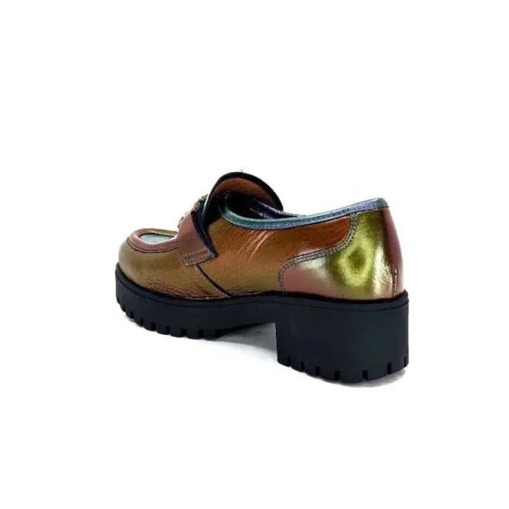 Muratti Rosemetal J2174 C Jarno Cuir Bronze Multi*Femme Mocassins