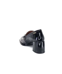 Muratti Rosemetal J2035H Jabrane Cuir Vernis Noir*Femme Mocassins