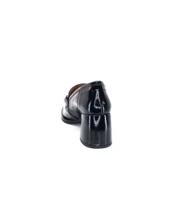 Muratti Rosemetal J2035H Jabrane Cuir Vernis Noir*Femme Mocassins