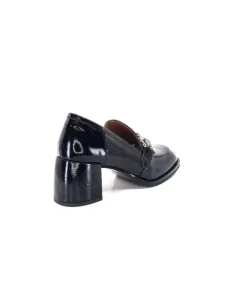 Muratti Rosemetal J2035H Jabrane Cuir Vernis Noir*Femme Mocassins