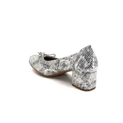Sabrinas 34833 Cuir Metal Argent*Femme Ballerines